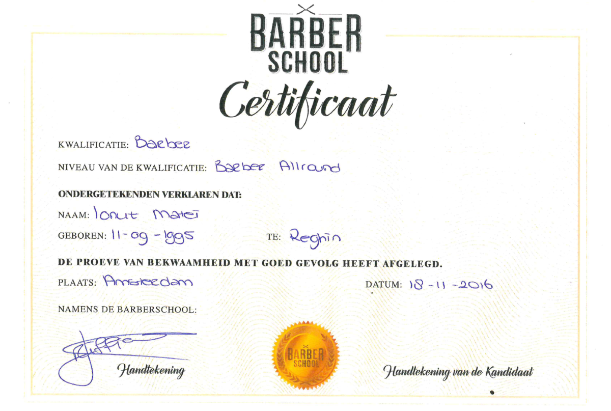 Barberschool