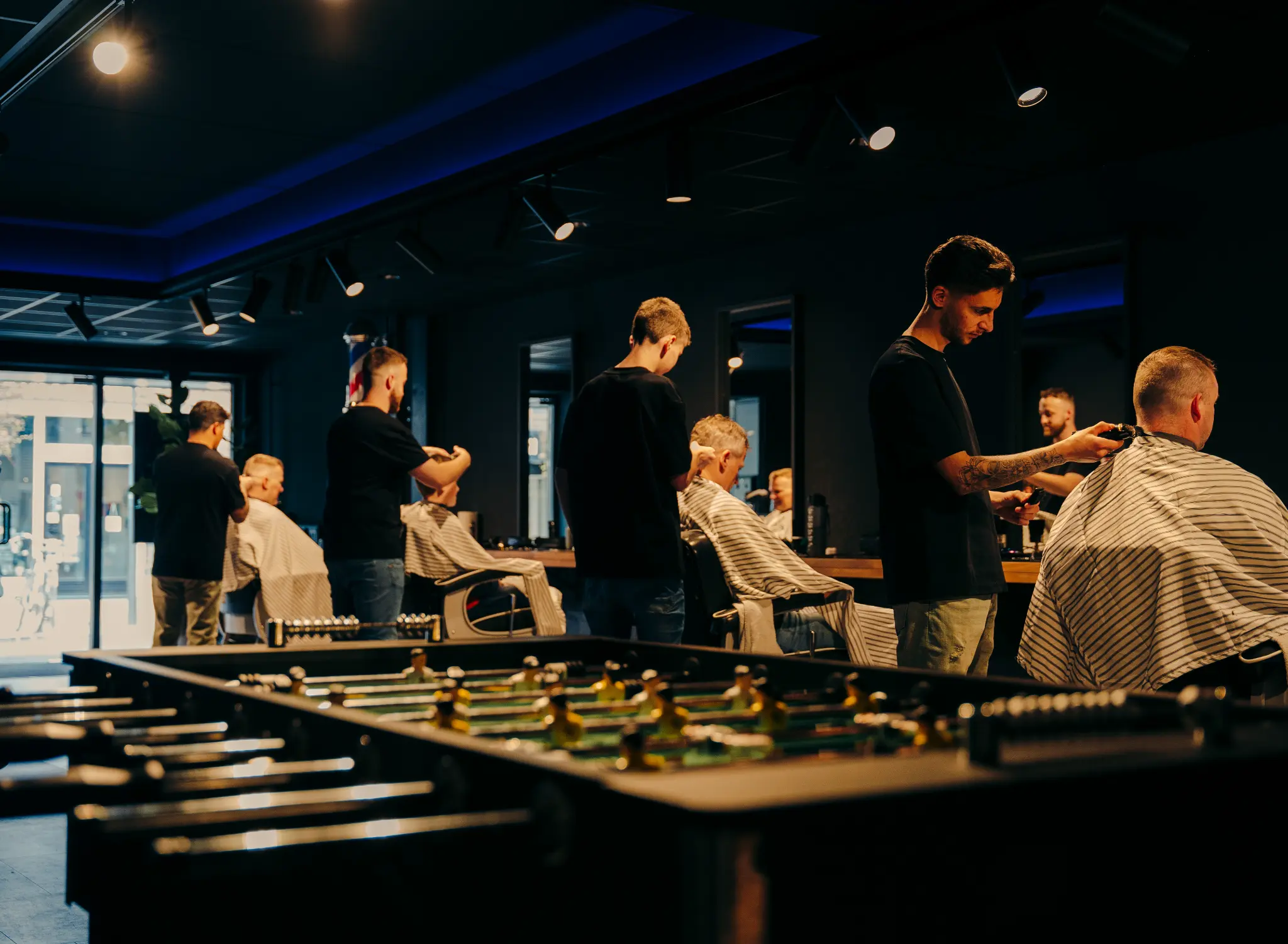 Ionut Barbershop interieur Ermelo